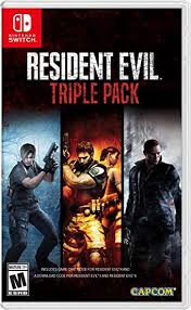 Resident evil 8 village от механики. Resident Evil Triple Pack Nintendo Switch Us Import Amazon De Games