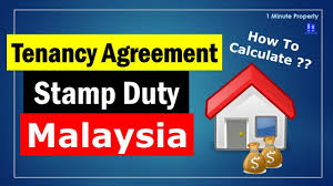 Tenancy agreements are usually signed before the tenant is moved in. How Much Is Stamp Duty For Tenancy Agreement Youtube Seremban Property Youtube