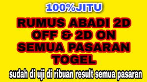 Rumus Abadi 2d Off 2d On Semua Pasaran Cute766