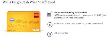 We did not find results for: Wells Fargo Offering 200 Cash Bonus On A Lot Of Cards Doctor Of Credit