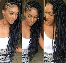 Diy Simple Faux Locs Tutorial Using Your Natural Hair Faux Locs Hairstyles Braids With Shaved Sides Shaved Side Hairstyles