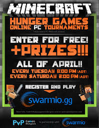 Minecraft hunger games servers are based on hunger games series. Free Hunger Games Tournaments With Prizes All April Pc Servers Servers Java Edition Minecraft Forum Minecraft Forum