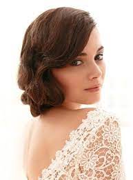 Vintage Hairstyle Vintage Wedding Hair Short Wedding Hair Glamorous Wedding Hair