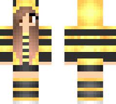 + 14 characters in stylish outfits + 14 characters in bee onesies + hd eyes for extra cuteness + by: Bee Girl Minecraft Skin Minecraft Skin Dream Art Minecraft