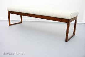 Mid Century Bench Seat Module Easden Table Ottoman Retro Vintage Danish Scandi Mid Century Bench Ottoman Table Furniture