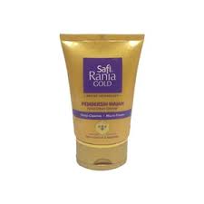 Her secret is the safi rania gold. Rania Gold Facial Cream Cleanser Safi Skincarisma