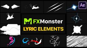 Create your video with lyrics of your favourite song! Download Lyric Elements After Effects Free Videohive After Effects Projects