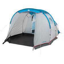 Decathlon backpacking tents are made easy to use and assemble for every camping need! Familienzelt Stangenaufbau Arpenaz 4 1 Fur 4 Personen In 1 Kabine Quechua Decathlon