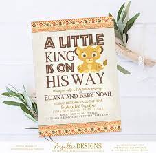 Simba Baby Shower Invitation Lion King Baby Shower Invitation The Lion King Baby Showe Lion King Baby Shower Simba Baby Shower Trendy Baby Shower Invitations