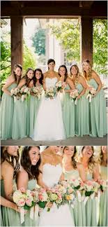 Check spelling or type a new query. 15 Mint Green And Peach Wedding Dress Inspirations Mint Bridesmaid Dresses Wedding Bridesmaids Bridesmaid Colors