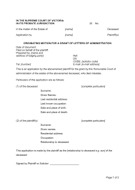 We did not find results for: Originating Motion Letters Of Administration
