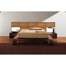Yumanmod Soho Platform Bed Size King Color Zebrano Bedroom Sets Queen Bedroom Sets Bed