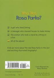 The life story of rosa parks has enduring lessons to. Who Was Rosa Parks Yona Zeldis Mcdonough 9780448454429 Christianbook Com