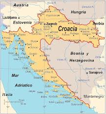 País del sudeste de europa. Croacia Mapa De Croacia Croacia Eslovenia
