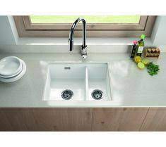 Rangemaster rustique white ceramic 1.5 bowl kitchen sink with waste. Villeroy Boch Subway Xu 1 5 Bowl White Ceramic Undermount Sink Lhsb No Waste Diy Tools Kitchen Bath Fixtures