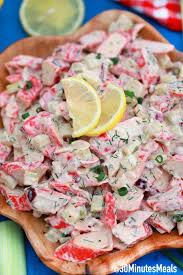 This link is to an external site that may or may not meet accessibility guidelines. Crab Salad Recipe 30 Minutes Meals