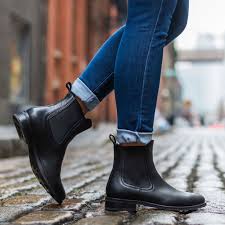 Women ankle boots 9cm clear wedge heel chelsea pointy toe cowboy shoes 34/40 ltop rated seller. Women S Black Duchess Chelsea Boot Thursday Boot Company
