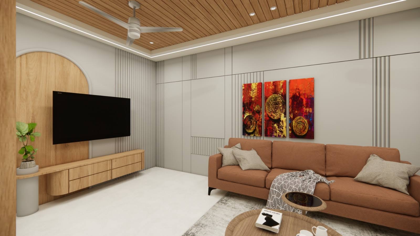 Turnkey Living Room Interior Design Solution product image