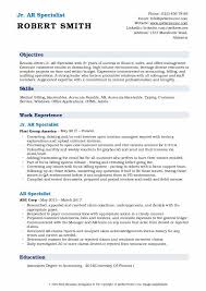 This question gives interviewers a chance to learn what coping strategies the candidate uses to stay calm and respectful when kids are acting out, causing disruptions or ignoring instruction. Ar Specialist Resume Samples Qwikresume