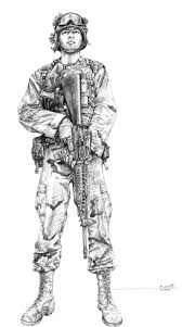 U S Army Soldier By Hermes52 On Deviantart Military Drawings Soldier Drawing Army Drawing