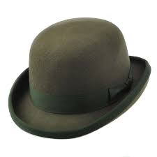 Women S Hats Premium Quality English Bowler Hat 100 Wool Felt Stingy Brim Men S Derby Hat Clothing Shoes Accessories Vishawatch Com