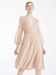Silk Georgette Dress Powder Campos Max Mara Silk Georgette Dress Silk Outfit Dresses