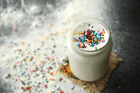 Birthday Cake Protein Shake Healthy Low Calorie Birthday Cake Shake Recipe Shake Recipes Pumpkin Spice Cream Vanilla Mug Cakes