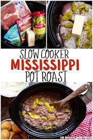 Mississippi Pot Roast Recipe Crockpot Roast Recipes Slow Cooker Mississippi Pot Roast Pot Roast Slow Cooker