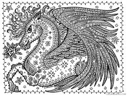 Free pegasus coloring pages to print for kids. Printable Pegasus Coloring Pages For Adults Coloring4free Coloring4free Com
