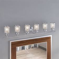 Copper brushed brass and black finish. 6 Light Vanity Lights Wayfair