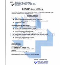 Lulusan sma di malang cari di antara 16.700+ lowongan kerja terbaru pekerjaan penuh waktu, sementara dan paruh waktu langganan informasi lowongan kerja cepat & gratis pemberi kerja. Lowongan Kerja Radiografer Rumah Loker Magelang Id Facebook