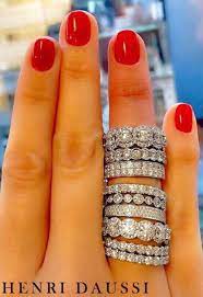 Emily Maynard Has One On The Top Beautiful Wedding Bands Stacked Wedding Bands Stackable Wedding Bands Beautiful Wedding Bands