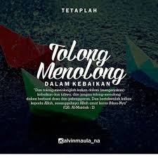 Tolong Menolong Dalam Kebaikan Instagram Ayat Allah
