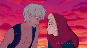 Behold A Lovely Piece Of Artwork And An Interesting Fanfiction Story Jelsa Jack Frost Jack Frost And Elsa