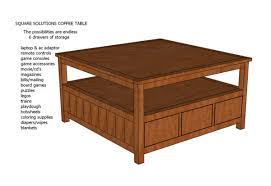 The above diy coffee table has a faint resemblance to marble, but if you want to replicate a real doppelgänger, there are a few easy strategies to achieve a luxe effect. Square Solutions Coffee Table Plans Ana White