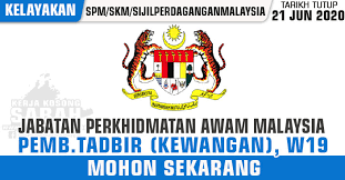 Jika anda sedang mencari kerja kosong 2019 maka anda berada di laman jawatan kosong telah dibuka oleh ssm bagi rakyat malaysia yang berumur tidak kurang da. Kerja Kosong Sabah Jun 2020 Pembantu Tadbir Kew Gred W19 Jabatan Perkhidmatan Awam Jawatan Kosong Terkini Negeri Sabah