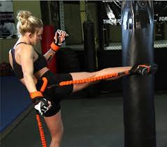 12 Tubes Resistance Bands Trainer Rope Crossfit Leg Training Exercise Workout For Run Kick Boxing P Resistance Band Training Resistance Band Resistance Workout