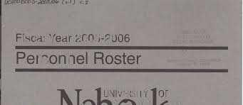 Personnel Roster, Vol. 1