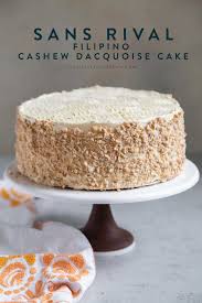 Sans Rival Cake The Little Epicurean Recipe Desserts Sans Rival Dacquoise Cake