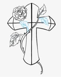To learn basic cross hatching, draw a series of parallel lines. Cross Drawing Png Images Free Transparent Cross Drawing Download Kindpng