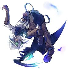 Zarc S Half Dragon Form Looks Cool Creepy But For Sapphira This Form Looks Powerful Makes Zarc Look More Handsome Yugioh Anime Images Anime