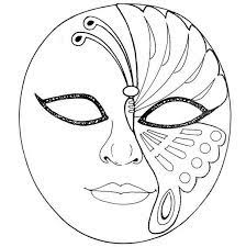 las caretas venecianas han sido sacadas de plantillasdedibujos blogspot com coloring mask painting masks art coloriage mandala fantaisie