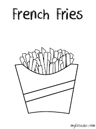 Explore 623989 free printable coloring pages for you can use our amazing online tool to color and edit the following french fries coloring pages. French Fries Coloring Page Coloring Home