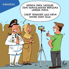 51+ gambar animasi bergerak yg indah, trend terbaru! Kartun 90 Persen Kades Tolak Warga Perantau Mudik