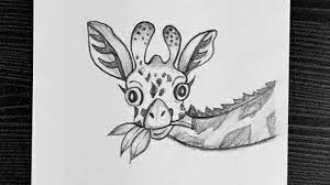Learn how to draw a realistic giraffe in this step by step tutorial. How To Draw Giraffe Giraffe Drawing Easy Step By Step Pencil Drawing Pencil Art Youtube