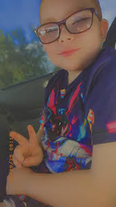 Celebrating 9th birthday at Cedar Point