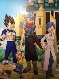 Bulma Vegeta Future Trunks Kid Trunks And Emporer Pilaf Visit Now For 3d Dragon Ball Z Compression Shirts Now On Sal Wallpapers Bonitos Anime Dragon Ball