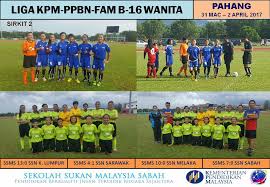 Pengarah bahagian sukan kementerian pendidikan malaysia aras 1 & 7, blok e13, kompleks kerajaan parcel e pusat pentadbiran kerajaan persekutuan 62604. Gambang Pahang Ahad 2 April 2017 Sekolah Sukan Malaysia Sabah