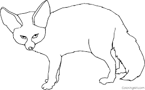 Read national geographic's latest stories about animals. Fennec Fox Coloring Pages Coloringall