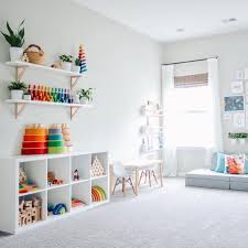 Ej interior design] tiny nook off of the hallway turned into kids' play zone and tv viewing space design: 15 Small Kids Room Ideas To Maximize Space